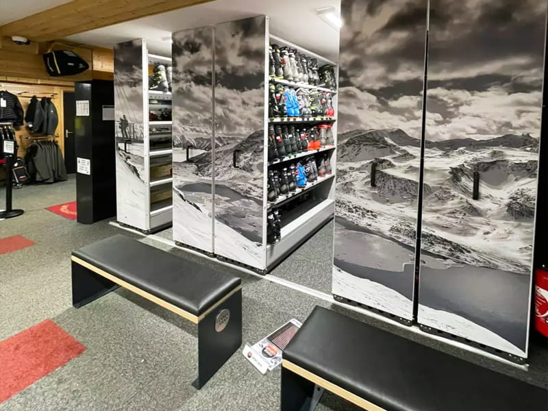 Skiverhuur winkel Val Sports in 110 rue du Mont Cenis, Lanslebourg Val Cenis