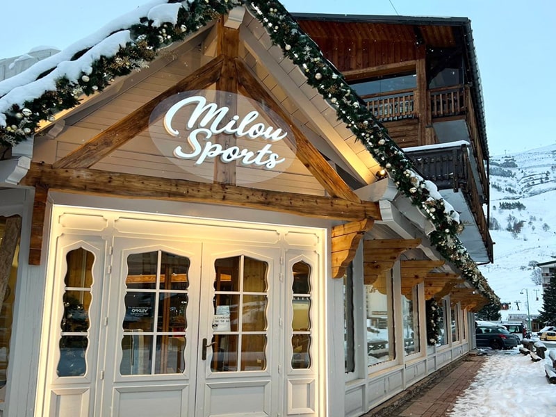 Skiverhuur winkel Milou Sports in 126, Avenue de la Muzelle, Les Deux Alpes