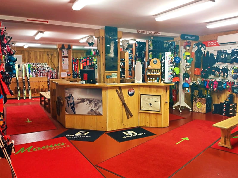 Skiverhuur winkel Maeva Sports in 16 Allées d'Etigny, Luchon-Superbagnères