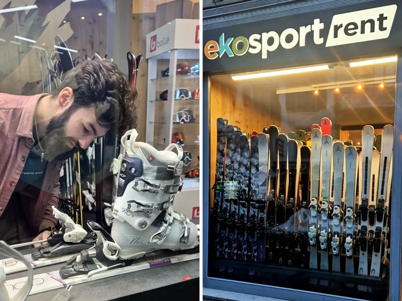 Skiverhuur winkel Ekosport-Rent O'Centre in 23 Place de l'Église, Chamonix