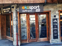 Skiverhuur winkel Ekosport-Rent Alpine Sports in Morzine, 237 Route de la Plagne Skiverhuur winkel Ekosport-Rent Alpine Sports in Morzine, 237 Route de la Plagne