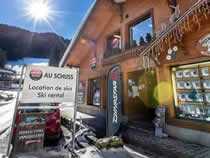 Skiverhuur winkel Au Schuss in Saint Jean d'Aulps, 29-32 Route de la Moussiere d'En Haut Skiverhuur winkel Au Schuss in Saint Jean d'Aulps, 29-32 Route de la Moussiere d'En Haut