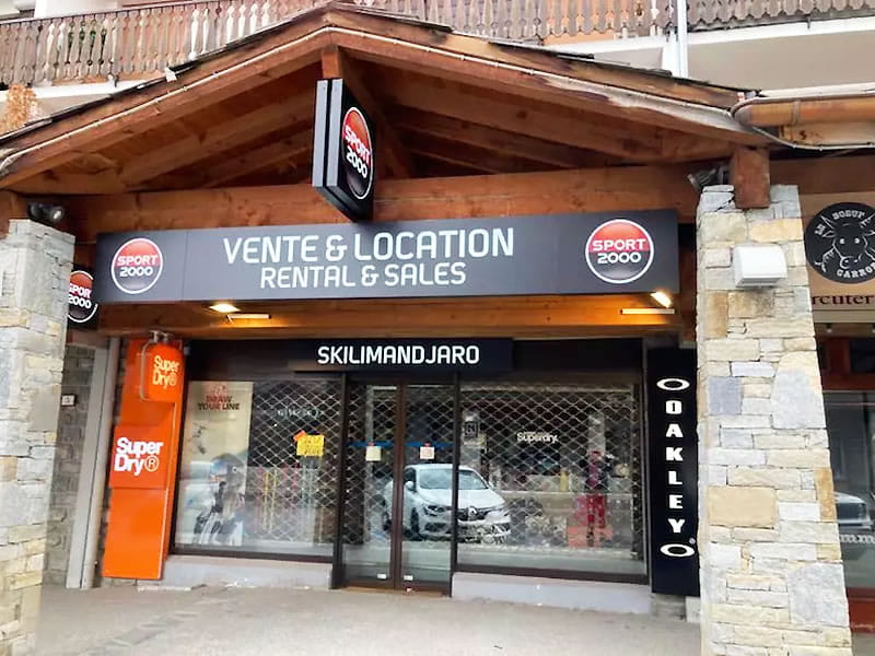 Skiverhuur winkel Skilimandjaro in 3, route du Serveray, Les Carroz d’Araches