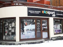 Skiverhuur winkel Ekosport-Rent Le Pied Des Pistes in Lanslevillard Val Cenis, 335 Rue des Rochers Skiverhuur winkel Ekosport-Rent Le Pied Des Pistes in Lanslevillard Val Cenis, 335 Rue des Rochers
