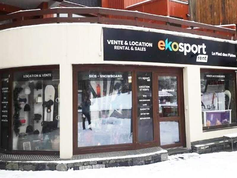 Skiverhuur winkel Ekosport-Rent Le Pied Des Pistes in 335 Rue des Rochers, Lanslevillard Val Cenis