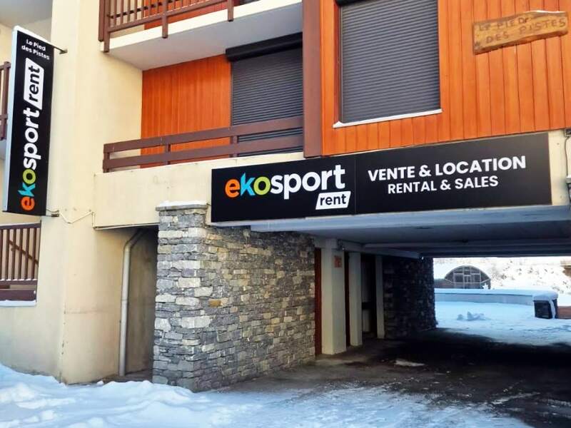 Skiverhuur winkel Ekosport-Rent Le Pied Des Pistes in 335 Rue des Rochers, Lanslevillard Val Cenis