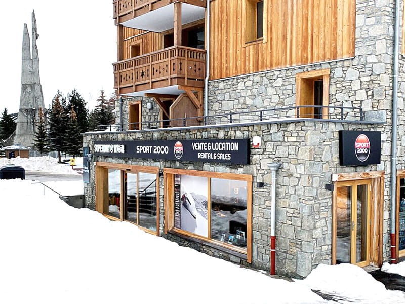 Skiverhuur winkel Les 2 Skis in 34, avenue de la Muzelle - Résidence Neige Soleil, Les Deux Alpes