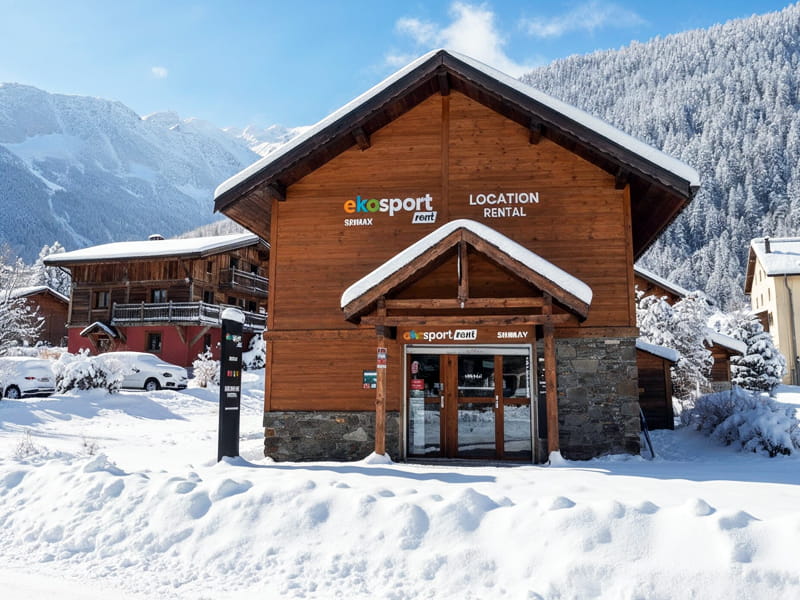 Skiverhuur winkel Ekosport-Rent Skimax in 34 Chemin des Arberons, Argentière