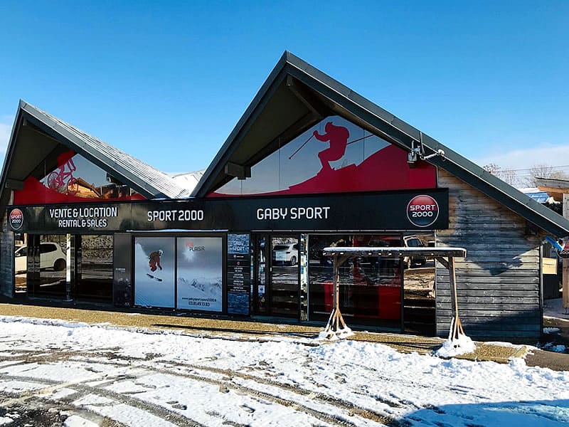 Skiverhuur winkel Gaby Sport in 35, Avenue Bois du Roi, Métabief