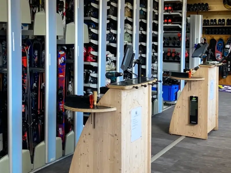 Skiverhuur winkel Chozal'P Sports in 350 Route des Combes - Hauteluce Village, Hauteluce