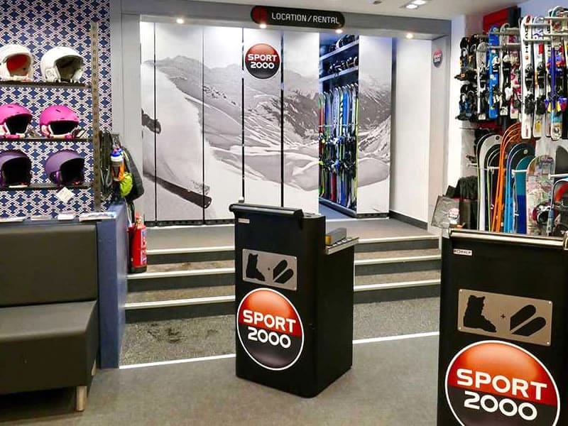 Skiverhuur winkel Chalvin Sports in 36, avenue de la Muzelle, Les Deux Alpes