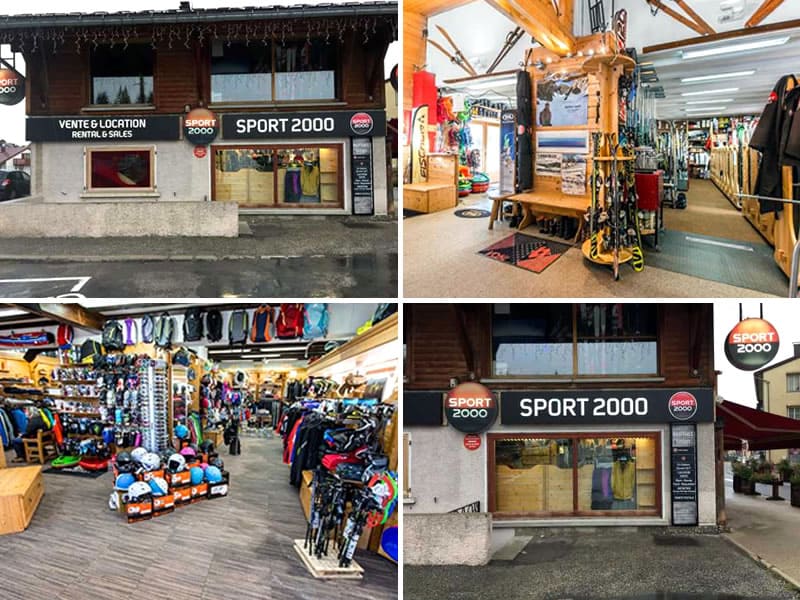 Skiverhuur winkel Berthet Sports in 384 Rue Pasteur, Les Rousses