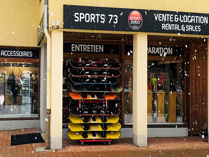 Skiverhuur winkel Sports 73 in 406 route de Montrignon, Bourg-Saint-Maurice