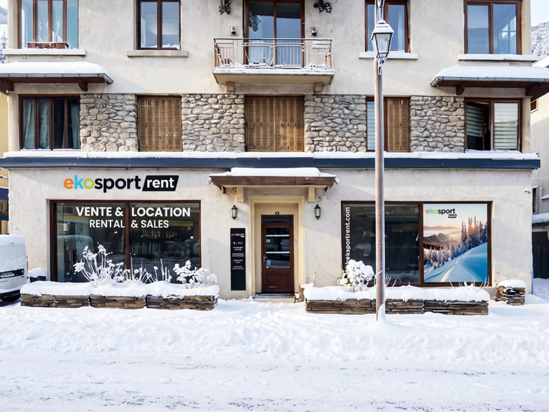 Skiverhuur winkel Ekosport-Rent Alpes Sports in 42 Avenue Maréchal Leclerc, Bourg-Saint-Maurice