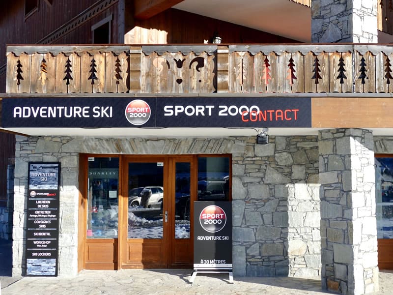 Skiverhuur winkel Adventure Ski in 47, route du Val Renand - Bat. Pierre & Vacances, Les Carroz d’Araches