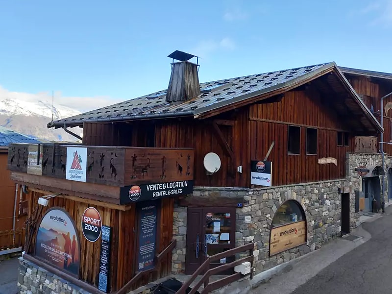 Skiverhuur winkel Ski Shop Montchavin in 5, rue de la Glisse, La Plagne - Montchavin