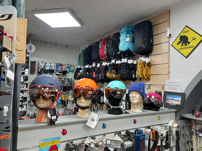 Skiverhuur winkel Ski Shop Montchavin Sportshop Paradiski in 5, rue de la Glisse, La Plagne - Montchavin