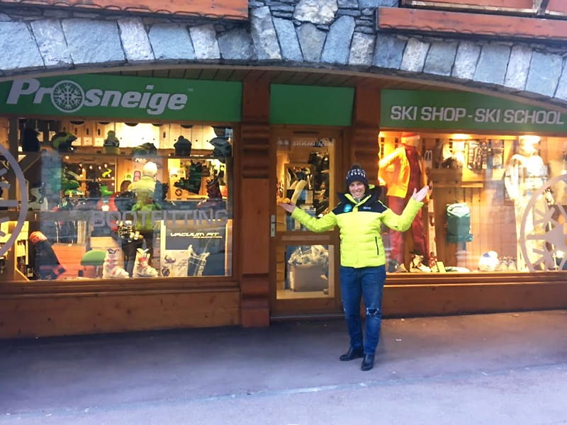 Skiverhuur winkel Audacius Shop in 61, rue des Jeux Olympiques - Immeuble le tremplin, Meribel