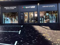 Skiverhuur winkel Ekosport-Rent Gravier Sports in Les Deux Alpes, 7 Avenue de la Muzelle Skiverhuur winkel Ekosport-Rent Gravier Sports in Les Deux Alpes, 7 Avenue de la Muzelle