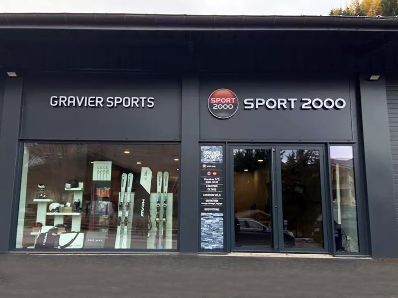 Skiverhuur winkel Gravier Sports in 7, Avenue de la Muzelle, Les Deux Alpes