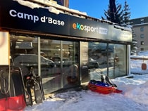 Skiverhuur winkel Ekosport-Rent Camp d'Base in Les Deux Alpes, 7 Rue des Vikings  Skiverhuur winkel Ekosport-Rent Camp d'Base in Les Deux Alpes, 7 Rue des Vikings