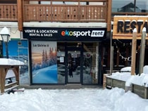 Skiverhuur winkel Ekosport-Rent La Skirie 2 in Les Deux Alpes, 70 Avenue de la Muzelle Skiverhuur winkel Ekosport-Rent La Skirie 2 in Les Deux Alpes, 70 Avenue de la Muzelle