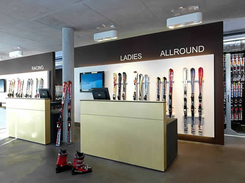 Skiverhuur winkel Schiverleih Kurt Hupfauf in Bahnstrasse 7, Fulpmes