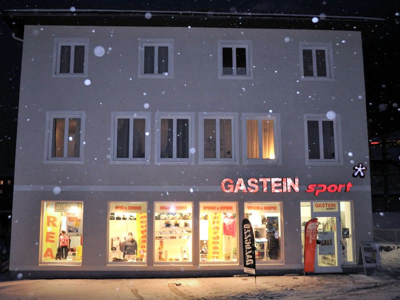 Skiverhuur winkel Gastein Sport in Böcksteiner Bundesstrasse 2, Bad Gastein