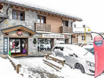 Skiverhuur winkel Noz Sports in Peisey Vallandry, Centre Cial du Soleil / Plan Peisey Skiverhuur winkel Noz Sports in Peisey Vallandry, Centre Cial du Soleil / Plan Peisey