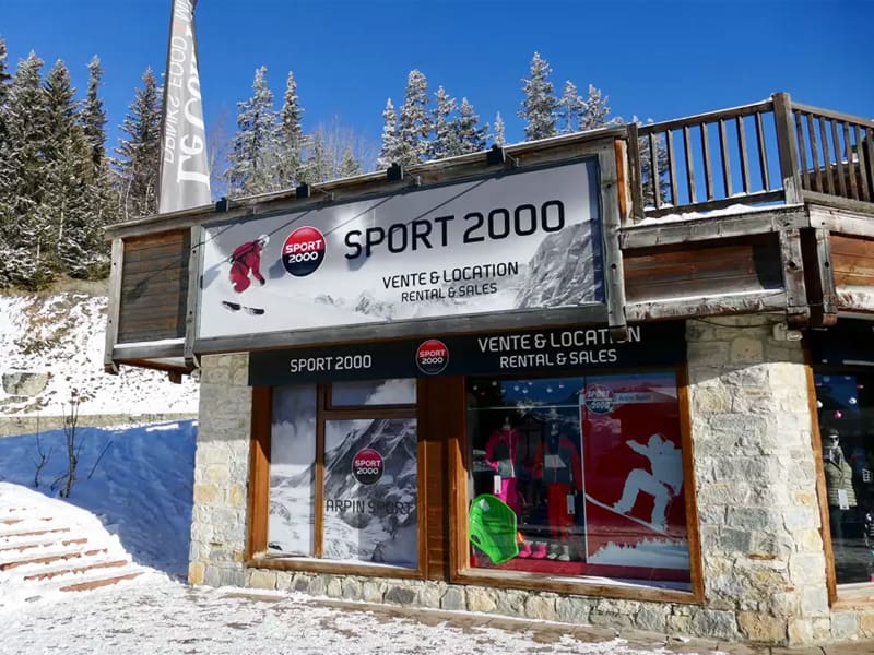 Skiverhuur winkel Arpin Sport in Centre Commercial La Rosière, La Rosiere