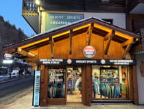 Skiverhuur winkel Ardent Sports in Montriond, Centre Station Skiverhuur winkel Ardent Sports in Montriond, Centre Station