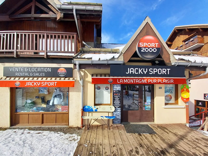 Skiverhuur winkel Jacky Sport in Chalet Camille B, Valmeinier 1800