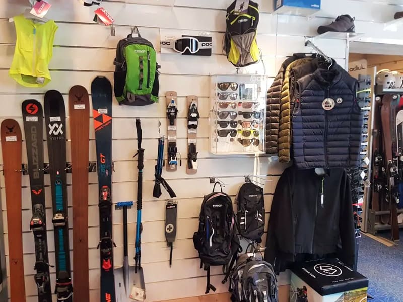 Skiverhuur winkel Ekosport-Rent L'Eterlou Sport in Cr Georges Rohner, Vars