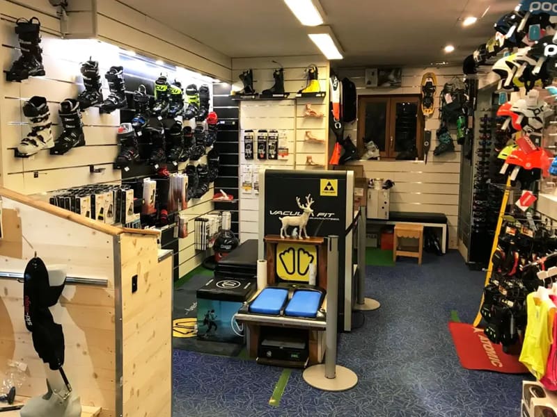 Skiverhuur winkel Ekosport-Rent L'Eterlou Sport in Cr Georges Rohner, Vars