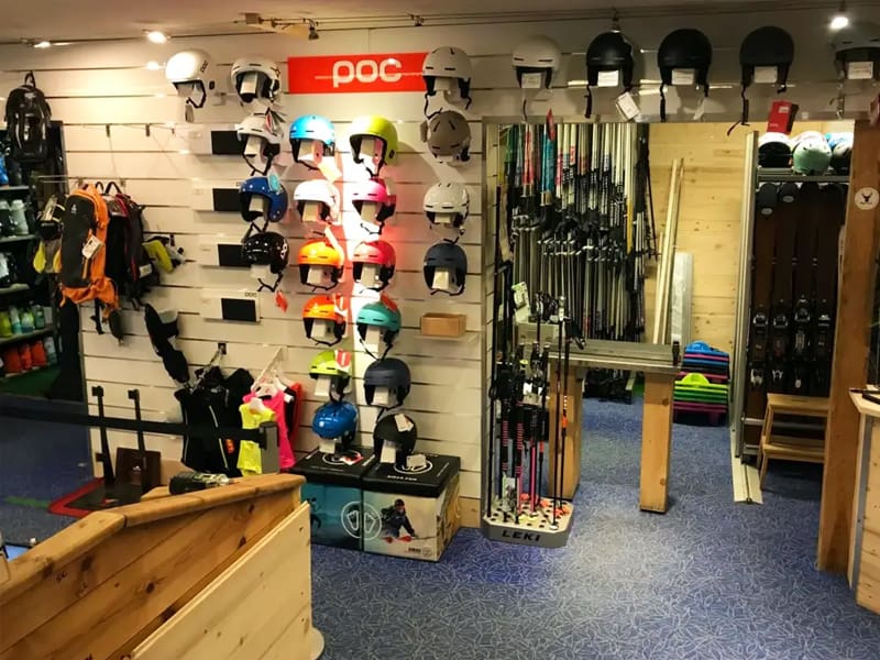 Skiverhuur winkel Ekosport-Rent L'Eterlou Sport in Cr Georges Rohner, Vars
