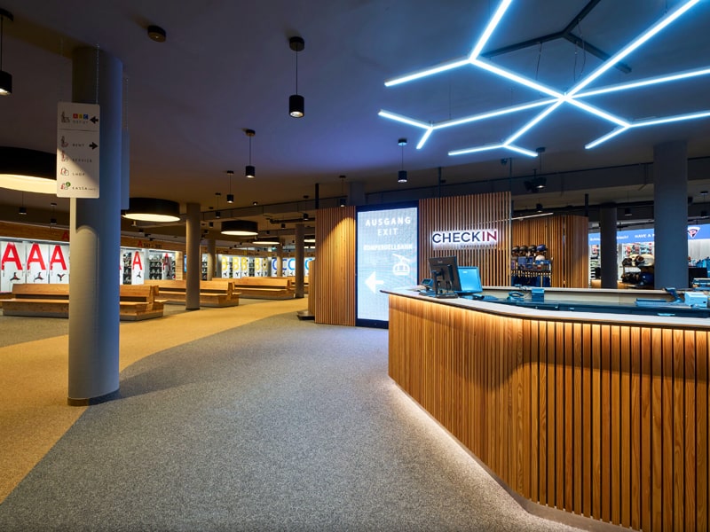 Skiverhuur winkel Check In Patscheider Sport in Dorfbahnstraße 75 - Komperdellbahn Talstation, Serfaus