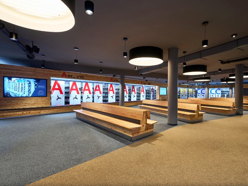 Skiverhuur winkel Check In Patscheider Sport in Dorfbahnstraße 75 - Komperdellbahn Talstation, Serfaus