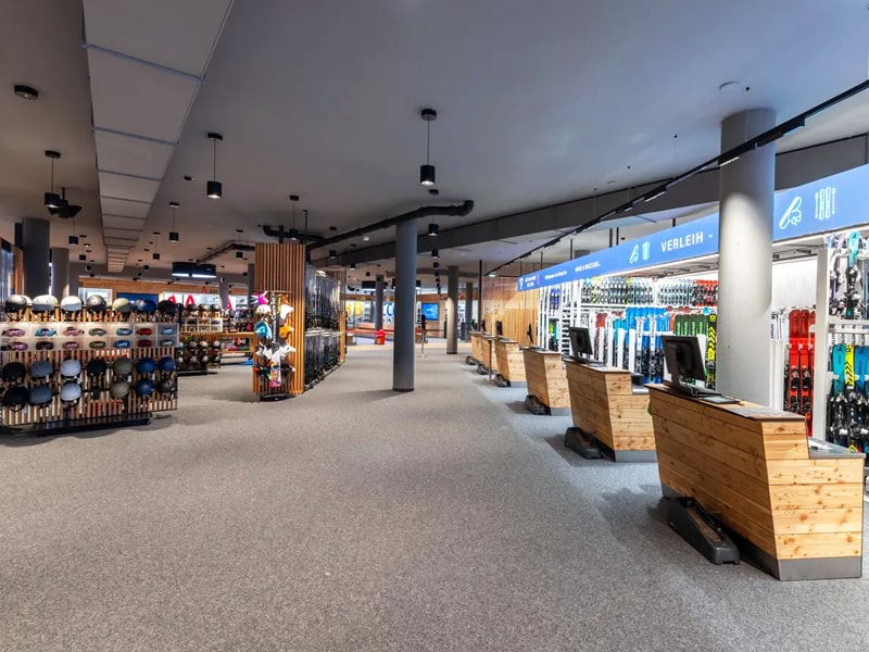 Skiverhuur winkel Check In Patscheider Sport in Dorfbahnstraße 75 - Komperdellbahn Talstation, Serfaus