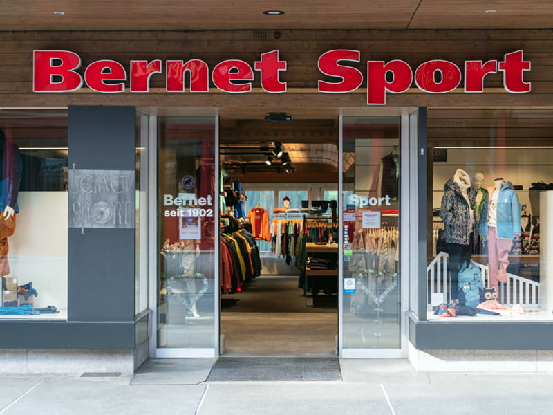 Skiverhuur winkel Bernet Sport in Dorfstrasse 128, Grindelwald