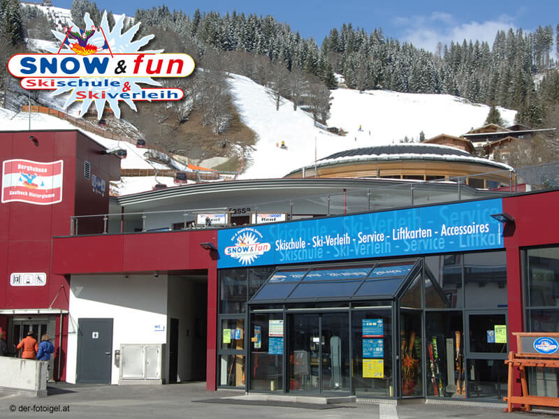 Skiverhuur winkel Snow & Fun in Dorfstrasse 204, Hinterglemm