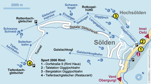 Plattegrond Sölden