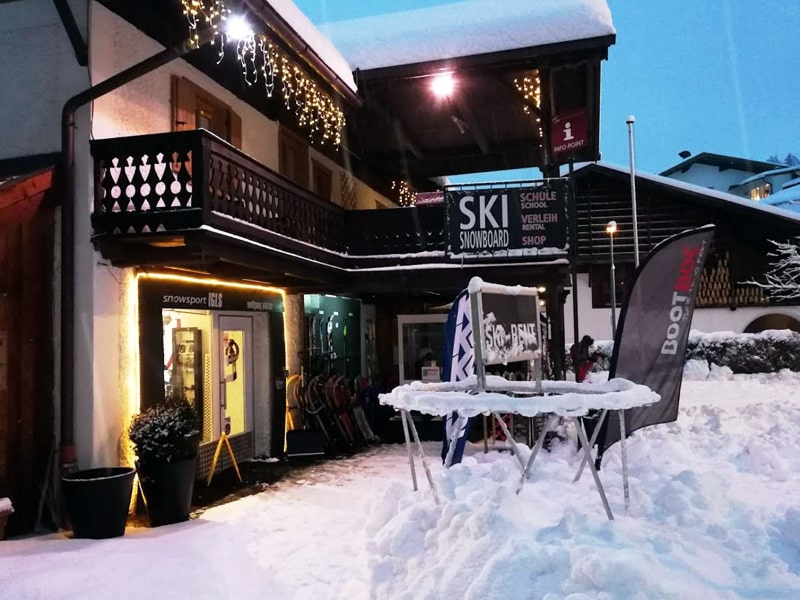 Skiverhuur winkel Snowsport Igls in Eichlerstrasse 16, Innsbruck - Igls