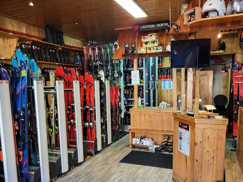 Skiverhuur winkel Ekosport-Rent Foux de Ski in Étoile des neiges, La Foux d’Allos