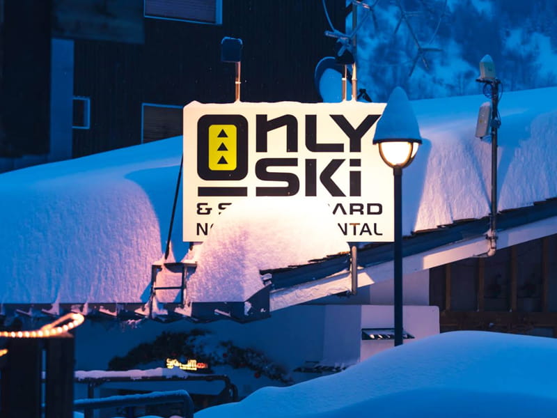 Skiverhuur winkel Only Ski & Snowboard in Fraz. Entreves 122 (Planibel Hotel), La Thuile
