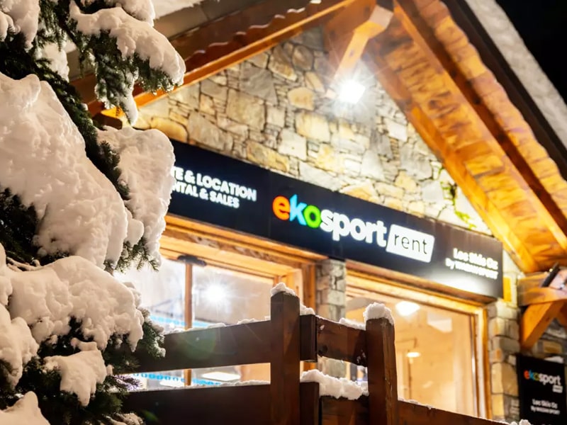 Skiverhuur winkel Ekosport-Rent Loc Skis Oz in Front de Neige, Oz en Oisans