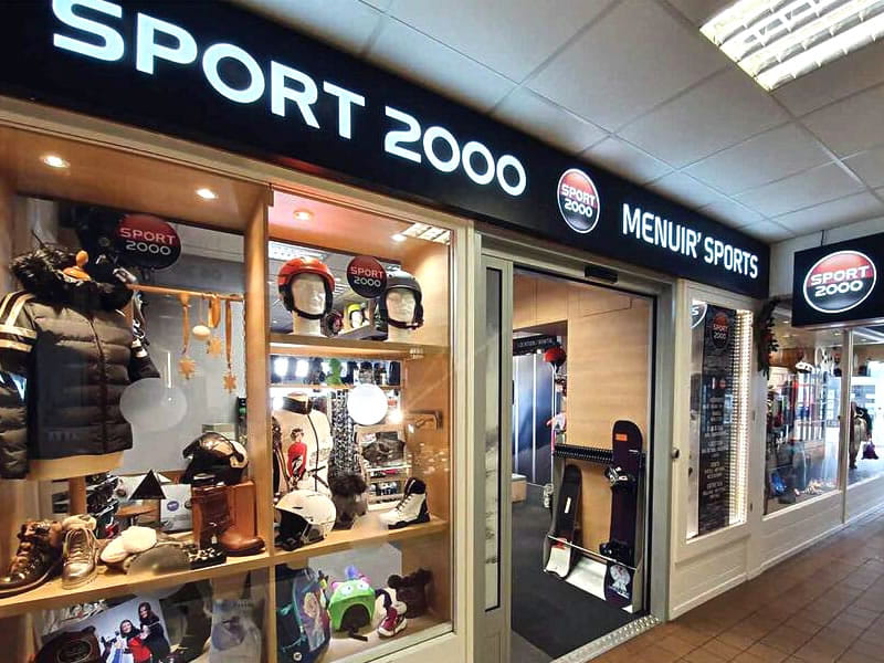 Skiverhuur winkel Menuir' Sports in Galerie Commerciale de l’Adret La Croisette, Les Menuires