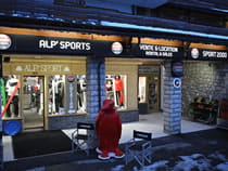 Skiverhuur winkel Alp Sports in Meribel, Galerie Commerciale Plateau de Morel
