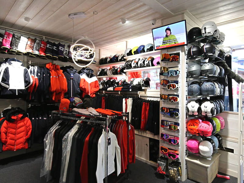 Skiverhuur winkel Alp Sports in Galerie Commerciale Plateau de Morel, Meribel