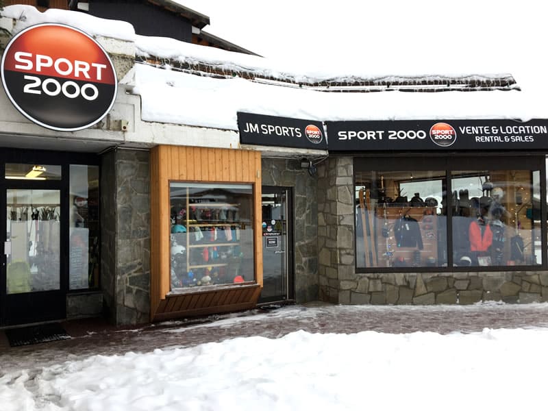 Skiverhuur winkel JM Sports in Grande place - BP 31, Les Deux Alpes 1800