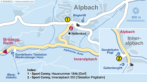 Plattegrond Alpbach
